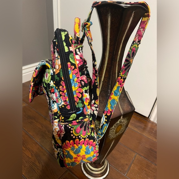 Vera Bradley Retired Midnight Mickey Print Backpack - Picture 8 of 12